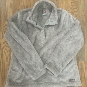 Avalanche Women’s Soft Gray 1/4 Button up Fleece Pullover